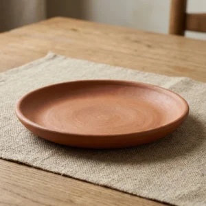 clay dinner plate – single piece